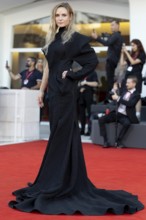 Venice, Italy - 2 September 2025: Rebecca Ferguson during the red carpet of - A house of Dynamite -