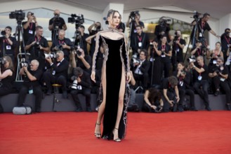 Venice, Italy - 2 September 2025: Jak Bueno during the red carpet of - A house of Dynamite - during