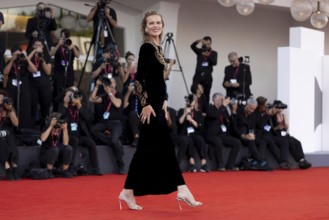 Venice, Italy - 2 September 2025: Eva Herzigova during the red carpet of - A house of Dynamite -