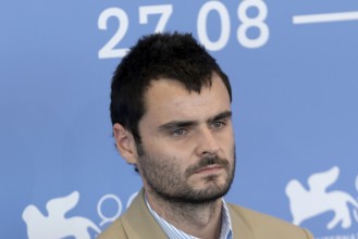 Venice, Italy - 3 September 2025: Duke Nicholson during the Photo Call of - In the Hand of Dante -