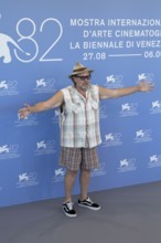 Venice, Italy - 3 September 2025: Julian Schnabel during the Photo Call of - In the Hand of Dante -