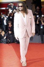 Venice, Italy - 3 September 2025: Jason Momoa during the red carpet of - Cartier Glory To The