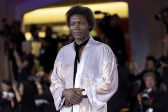 Venice, Italy - 3 September 2025: Benjamin Clementine during the red carpet of - Cartier Glory To