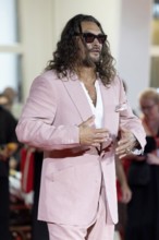 Venice, Italy - 3 September 2025: Jason Momoa during the red carpet of - Cartier Glory To The