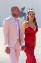 Venice, Italy - 3 September 2025: Guest during the Red Carpet of - The Voice Of Hind Rajab - during