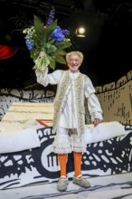 Dieter Hallervorden at the premiere of the play 'Der eingebildet Kranke' and Dieter Hallervorden's