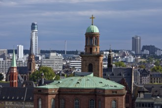 Tower of St Paul's Church, the old Protestant Church of St Nicholas, the Protestant Church of the