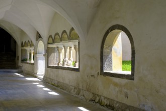 Cloister, Millstatt Abbey, Millstatt, Lake Millstatt, Carinthia, Austria