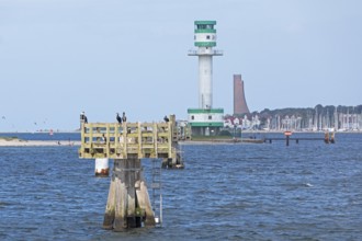 Naval memorial, Laboe, Friedrichsort lighthouse, Kiel Fjord, Kiel, Schleswig-Holstein, Germany