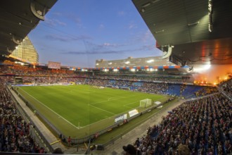 St.-Jakob-Park Basel at the Swiss Super League match between FC Basel and Young Boys Bern. 26, 978