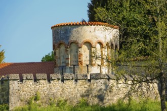 Lichtenstein Castle, fairytale castle of Württemberg, romantic fairytale castle on the eaves of the