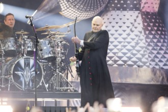Billy Corgan, lead singer of The Smashing Pumpkins live on The Aghori Tour at the Zitadelle Spandau