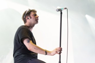 Grian Chatten, Singer, Fontaines D.C., Post Punk, Music Band, Ireland, open air at the Citadel