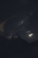 Starry sky with the Milky Way over the Bungle Bungles in Australia in the Outback, Australia