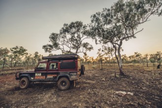 Australia Outback Landrover Camper, Australia