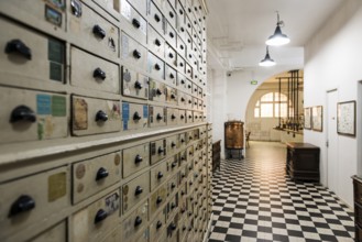 Interior view, Perfumery Molinard, Perfume manufacturer, Grasse, Alpes Maritimes, Provence Alpes