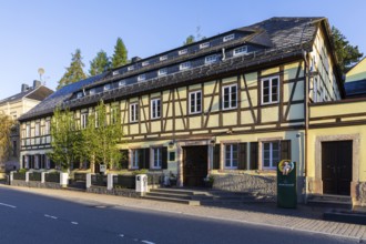 Head office of the Wendt & Kühn company, which produces painted wooden figures, Erzgebirgisches