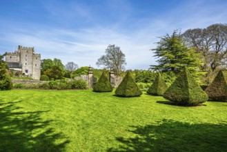Sizergh Castle and gardens, Helsington, Cumbria, England, United Kingdom