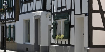 Half-timbered houses in Königswinter, Siebengebirge, North Rhine-Westphalia, Germany