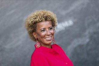 Arabella Kiesbauer at the Remus Lifestyle Night on the roof terrace of the Pure Salt Hotel in El