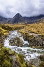 Fairy Pools and Waterfalls, Glen Brittle, Black Cuillin, Isle of Skye, Scotland, UK