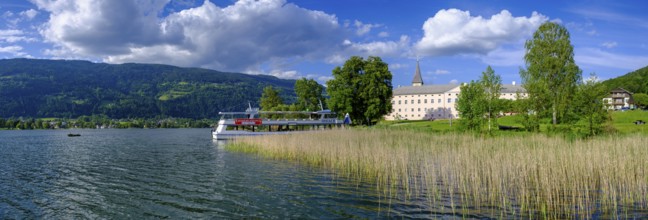 Ossiach Abbey, Lake Ossiach, Carinthia, Austria