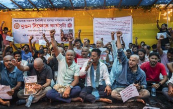 Drivers affiliated with Ola, Uber, and Rapido, under the banner of the Assam State Drivers' Union