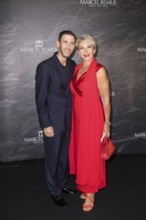 Marcel Remus with his mother Silke Remus at the Remus Lifestyle Night on the roof terrace of the