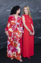 Barbara Wussow and Esther Schweins at the Remus Lifestyle Night on the roof terrace of the Pure