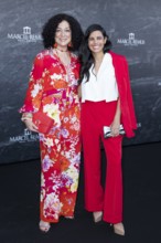 Barbara Wussow and Collien Ulmen-Fernande at the Remus Lifestyle Night on the roof terrace of the