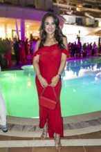 Nina Moghaddam at the Remus Lifestyle Night on the roof terrace of the Pure Salt Hotel in El Toro,