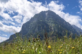 Vorder Glärnisch mountain peak, Glarus, Switzerland