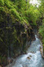 Magical Wimbach Gorge in Ramsau in Berchtesgadener Land