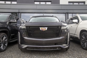 Cadillac Escalade for sale at the dealer in Mannheim