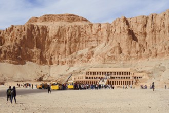 Temple of Hatshepsut, mortuary temple of Hatshepsut, Deir el-Bahari, Thebes, Luxor, Egypt
