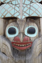 Totem Pole, Jasper, Jasper National Park, Alberta, Canada