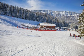 The Goetschen piste in Berchtesgadener Land, Bavaria, Germany