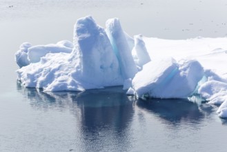 Iceberg, glacier ice, Faksevagen, Scandinavia, Spitsbergen