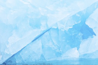 Iceberg, blue glacier ice, Smeerenburgbreen, Scandinavia, Spitsbergen