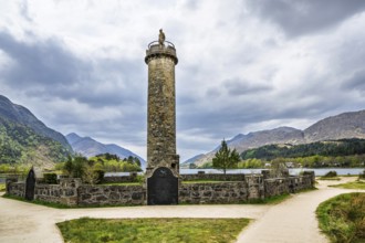 Glenfinnan Monument, Loch Shiel, Glenfinnan Viaduct, River Finnan, West Highland, Scotland, United