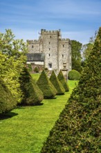 Sizergh Castle and gardens, Helsington, Cumbria, England, United Kingdom