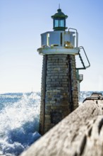 Lighthouse in Capbreton, Landes, Nouvelle-Aquitaine, France