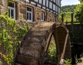 The old castle mill in Büdingen, Hesse, Germany
