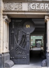 Old town house, historic residential and commercial building in Berlin Mitte, Klosterstraße,