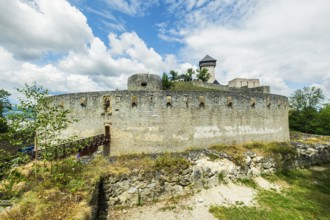 The southern fortification of Trencín Castle, Capital of Culture 2026, Trencín, Slovakia