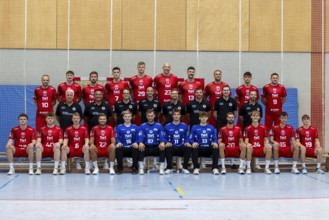 The Eulen Ludwigshafen team (2nd German Handball League) for the new 2025/2026 season
