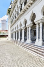 Sultan Abdul Samad Jamek building along the River of Life, Kuala Lumpur, Malaysia, Asia