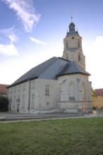 Gothic St John's Church, Schleusingen, Thuringia, Germany