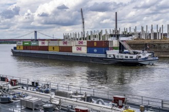 Construction of a new logistics hall on the Mercatroinsel, Hall 2, next to an existing hall, approx