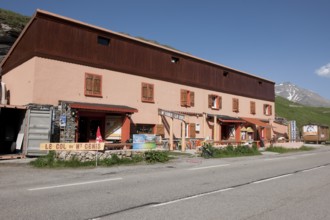 Hotel Gasthof Le Relais du Col de Mont Cenis on the Col de Mont Cenis pass road, Mont Cenis Pass,